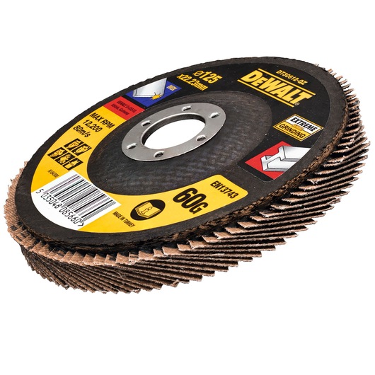 EXTREME Zirconium Oxide Flap Disc 125mm X 22.2mm 60G (Flat)