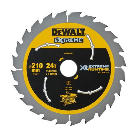 EXTREME Runtime Circular Saw Blade 210mm Bore 30mm 24T
