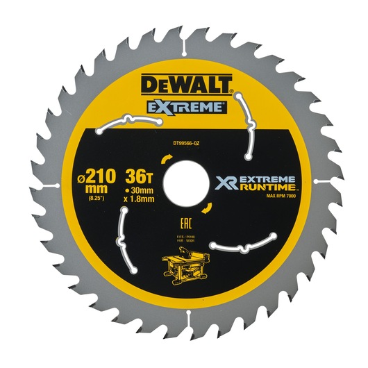 EXTREME Runtime Circular Saw Blade 210mm Bore 30mm 36T