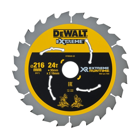 EXTREME Runtime Circular Saw Blade 216mm Bore 30mm 24T
